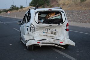 Elazığ'da trafik kazası: 8 yaralı