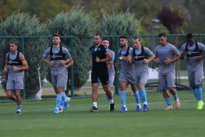 Trabzonspor'da AEK ma&ccedil;ı hazırlıkları başladı