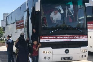 Esenyurt'tan 127 Suriyeli daha &uuml;lkesine kesin d&ouml;n&uuml;ş yaptı
