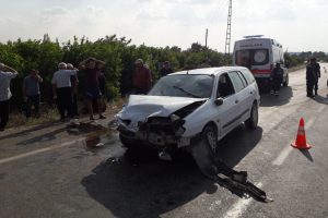 Kozan'da trafik kazası: 1 &ouml;l&uuml;, 3 yaralı