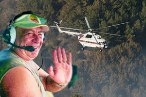İzmir yangınında da g&ouml;rev yapmıştı... Kahraman pilot &ouml;l&uuml; bulundu