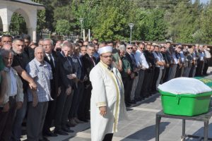 İş Bankası Genel M&uuml;d&uuml;r&uuml; Adnan Bali'nin annesi Sebiha Bali, toprağa verildi