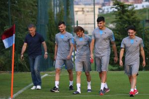 Trabzonspor, Yeni Malatyaspor ma&ccedil;ı hazırlıklarına başladı