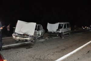 Bartın'da zincirleme kaza: 4 yaralı