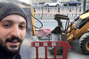 Feci kaza! Kep&ccedil;enin dişleri sırtına saplandı