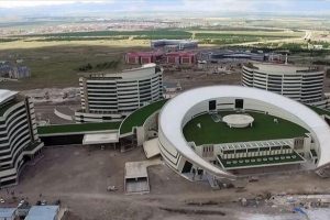 Erzurum Şehir Hastanesinin y&uuml;zde 95'i tamamlandı
