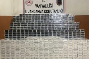 14 bin 980 paket ka&ccedil;ak sigara ele ge&ccedil;irildi