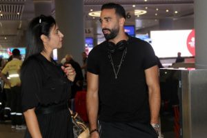 Adil Rami Fenerbah&ccedil;e i&ccedil;in İstanbul'da