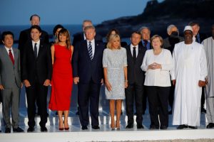 G7 liderleri aile fotoğrafı &ccedil;ektirdi