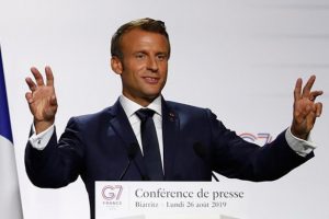 D&uuml;nyanın g&ouml;z&uuml; oradaydı Macron'dan flaş a&ccedil;ıklama geldi: Trump ve Ruhani...