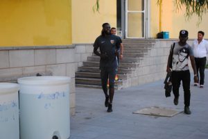 Adebayor, Kayserispor'da ilk antrenmanına &ccedil;ıktı