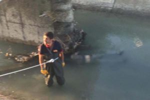 Dengesini kaybedince kanala d&uuml;şt&uuml;! Cansız bedeni bulundu