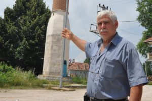 Bursa'da camisiz minare, k&ouml;y&uuml;n sembol&uuml; oldu
