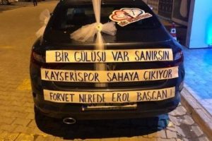 Kayserispor taraftarına forvet cevabı