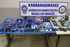 450 bin liralık ka&ccedil;ak malzeme ele ge&ccedil;irildi