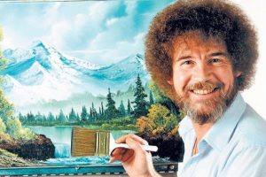 Bob Ross'un tabloları SmIthsonIan'dan &ccedil;ıktı