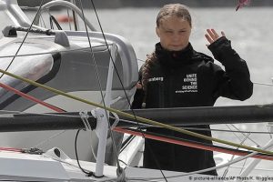 16 yaşındaki aktivist Greta Thunberg, New York'a ulaştı