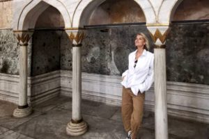 Didem Soydan'dan Ayasofya ziyareti