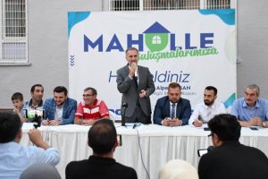 Bursa İneg&ouml;l Belediye Başkanı Taban halkla buluştu