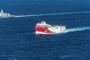 Oru&ccedil;reis Doğu Akdeniz yolunda