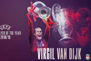 UEFA'da yılın futbolcusu Virgil Van Dijk oldu