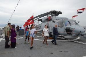 Barbaros F-244'e Ordu'da yoğun ilgi 