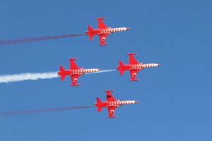 T&uuml;rk Yıldızları, Aksaray semalarında nefesleri kesti