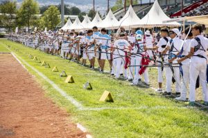 Minik ok&ccedil;ular Bursa'da yarıştı