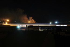 Trakt&ouml;r fabrikasında yangın