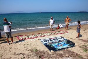 Aylan bebek 4. &ouml;l&uuml;m yıl d&ouml;n&uuml;m&uuml;nde anıldı