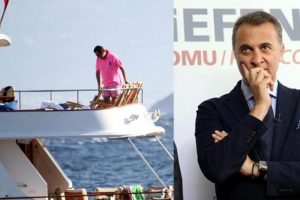 Beşiktaş Başkanı Fikret Orman'ın teknesi &ccedil;alındı!