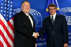 ABD Dışişleri Bakanı Pompeo, Jens Stoltenberg'le bir araya geldi