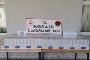 Hakkari'de 5 bin paket ka&ccedil;ak sigara ele ge&ccedil;irildi
