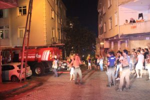 İstanbul'da bir diş laboratuvarında korkutan yangın