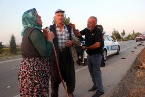 Koyunları kazada telef olan kadın: Onları &ccedil;ocuğum gibi b&uuml;y&uuml;tt&uuml;m