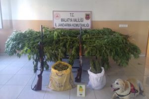 Malatya'da uyuşturucu operasyonu: 2 g&ouml;zaltı