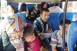 Ayvacık'ta 97 ka&ccedil;ak g&ouml;&ccedil;men yakalandı