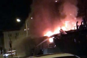 Ankara'da korkutan yangın