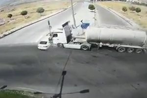 Emniyet m&uuml;d&uuml;r&uuml;n&uuml;n eşinin &ouml;ld&uuml;ğ&uuml; kazada tanker s&uuml;r&uuml;c&uuml;s&uuml; serbest
