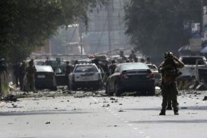 Afganistan'da askeri üste patlama