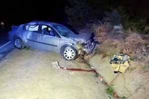 Otomobil takla attı: 1 &ouml;l&uuml;, 1 yaralı