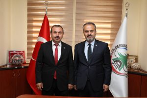 Bursa B&uuml;y&uuml;kşehir&nbsp;Belediye Başkanı Aktaş muhtarlarla bir araya geldi