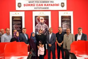 Şehit &ouml;zel harekat polisinin adı, k&uuml;t&uuml;phanede yaşayacak