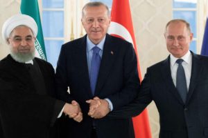 T&uuml;rkiye-Rusya-İran &Uuml;&ccedil;l&uuml; Liderler Zirvesi tamamlandı