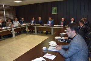 OM&Uuml;'de &Uuml;niversite G&uuml;venliği Koordinasyon toplantısı yapıldı