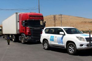 BM'den İdlib'e 30 tır insani yardım
