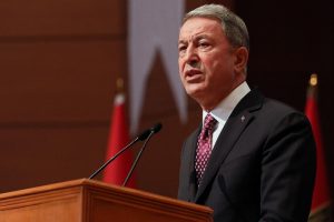Hulusi Akar, Yunan mevkidaşı ile g&ouml;r&uuml;şt&uuml;