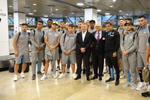 Trabzonspor, İspanya'nın Madrid kentine geldi