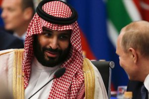 Putin ve Muhammed bin Selman Aramco saldırısını g&ouml;r&uuml;şt&uuml;