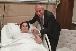 Muharrem İnce, Fatma Girik'i ziyaret etti